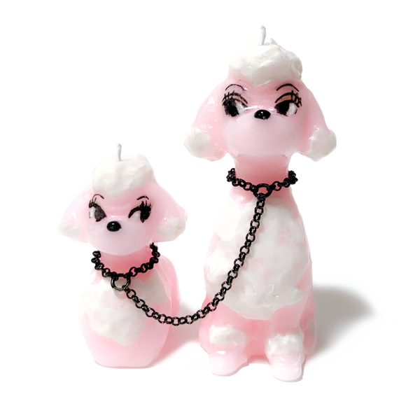 PINK POODLE – OLGA GOOSE CANDLE